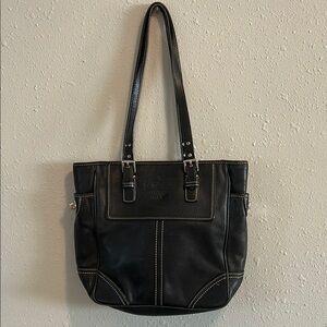 Coach Leatherware Legacy Black‎ Leather Tote Bag